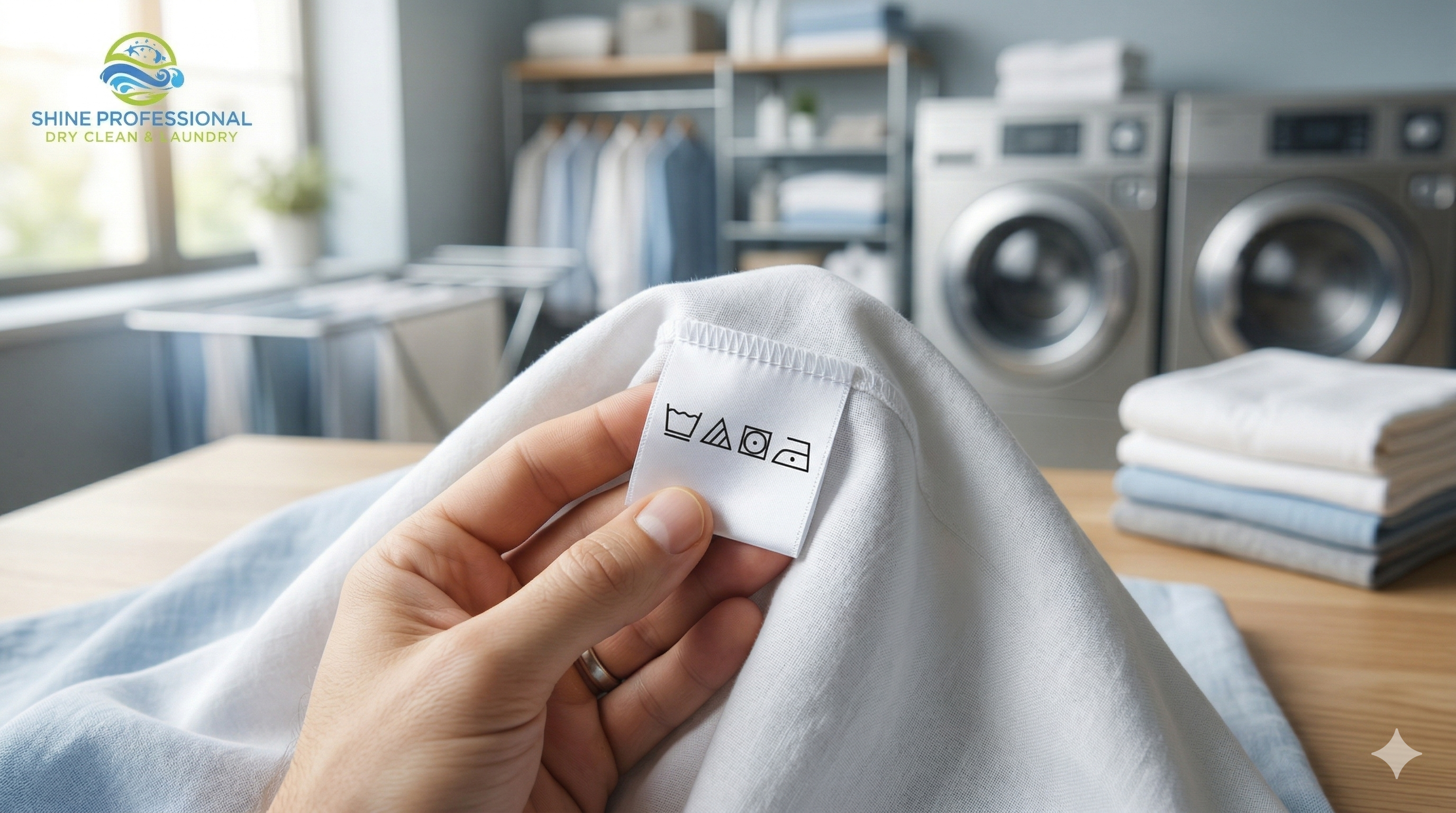 ¿Confundido con las etiquetas de tu ropa? Descubre qué significan los símbolos de lavado y evita arruinar tus prendas favoritas. ¡Consejos de expertos de Shine Professional!